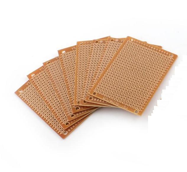 10Pcs 5 x 7 cm DIY Prototype Paper PCB fr4 Universal Board prototyping pcb kit