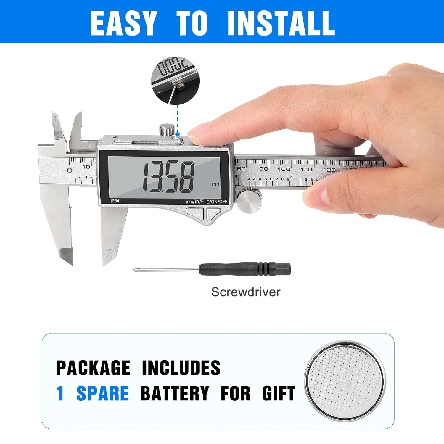 Stainless Steel Digital Caliper
