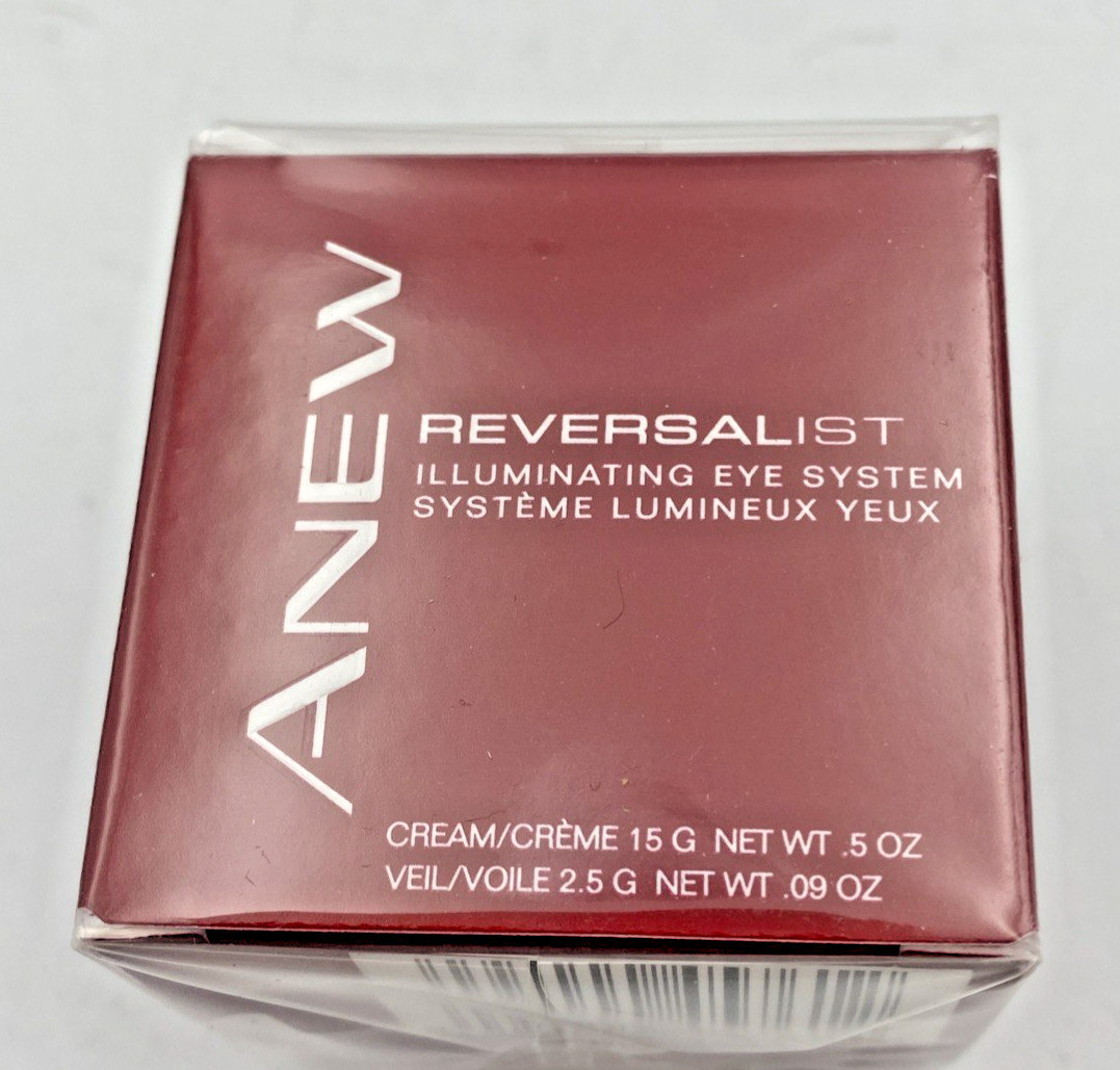 Avon Anew Reversalist Illuminated Eye System .5 oz Sealed 2010 New In Box