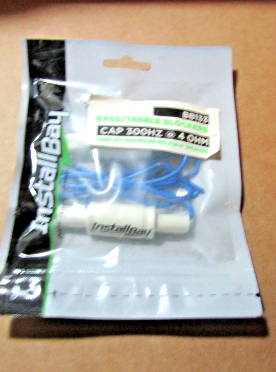 2 PCS BASS BLOCKER CROSSOVER 133UF 50V CAP 300HZ @ 4 OHM -  BB133