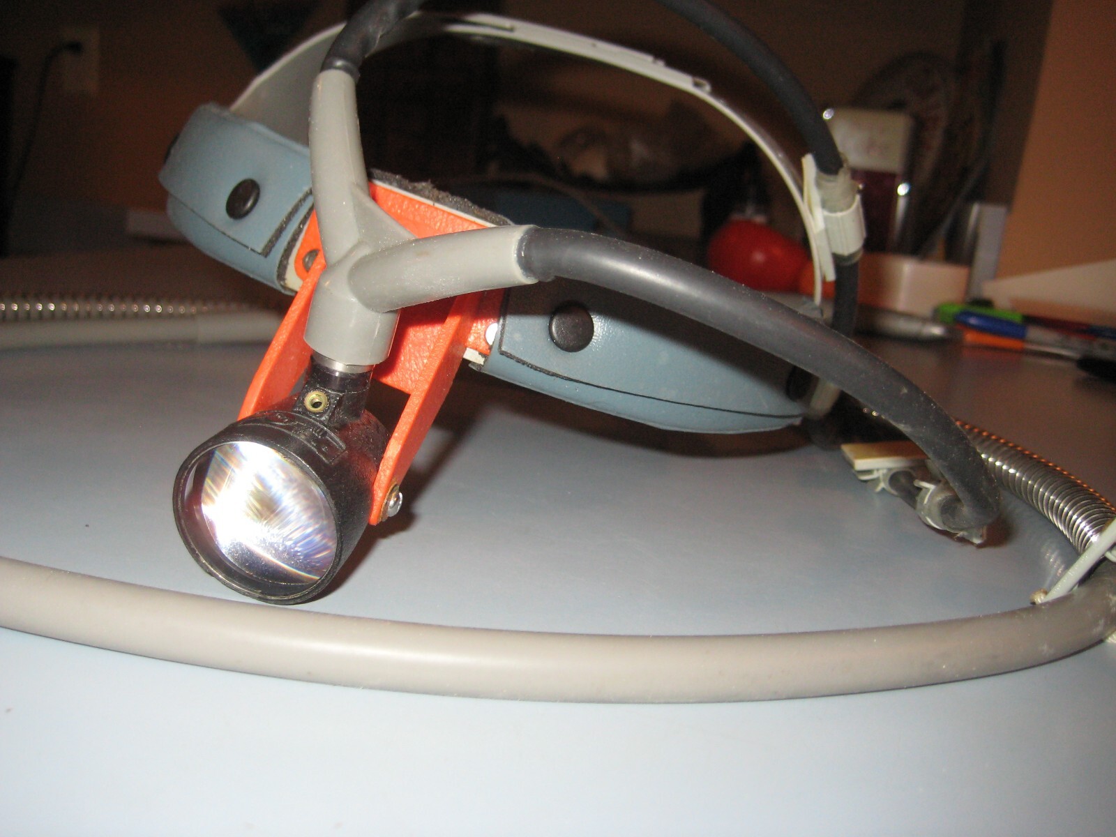 Designs for Vision Coaxial 6000 Fiberoptic Headlight Doctor Dental Lab Equip.