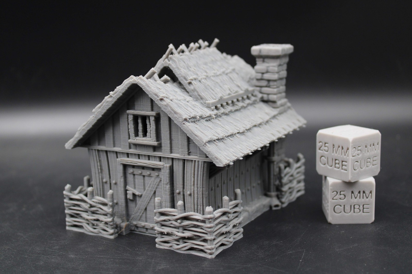 Tabletop Terrain Fantasy Garden Cottage House Dnd RPG wargame skirmish 28mm