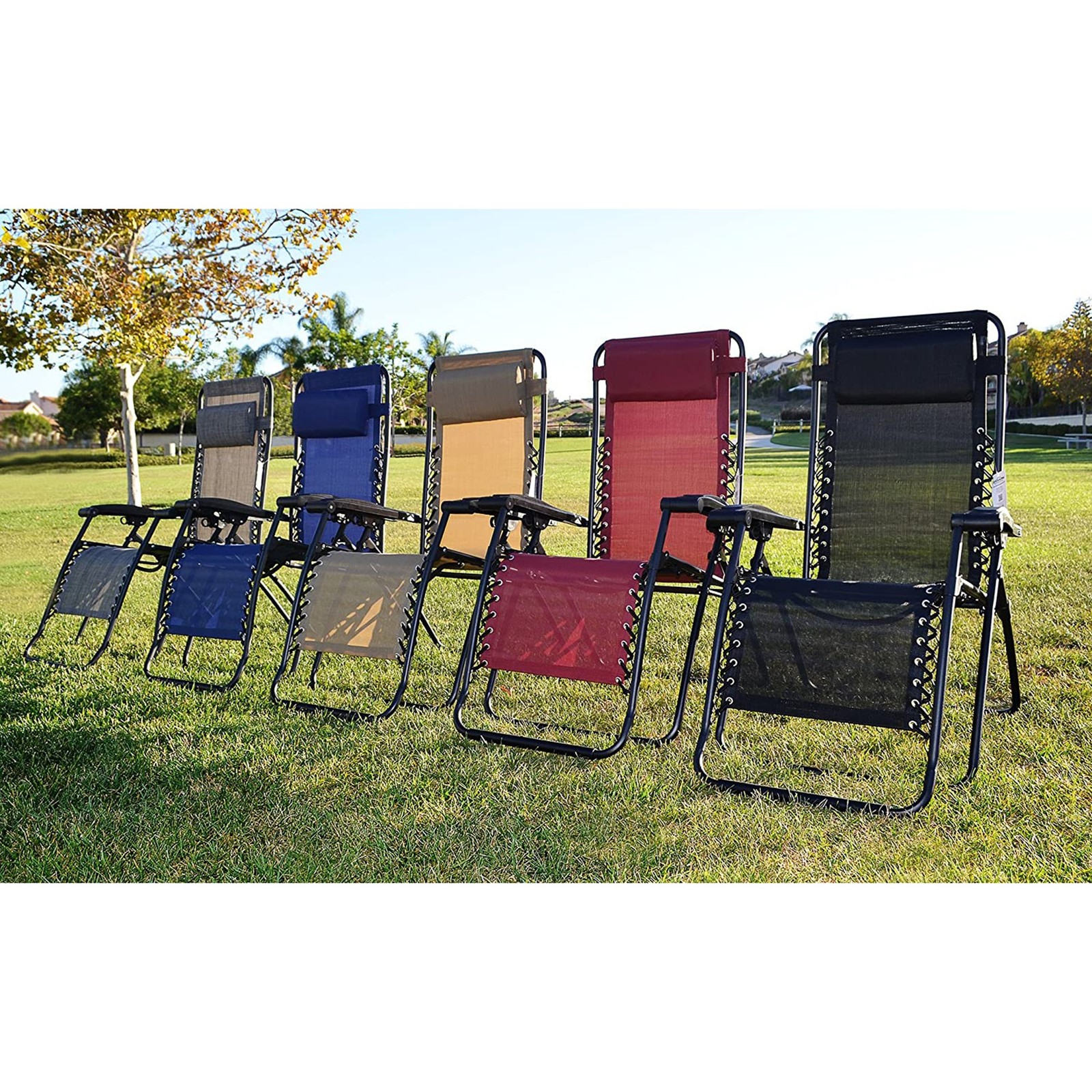 Caravan Sports Zero Gravity Indoor & Outdoor Reclining Lounge Chair (Open Box)