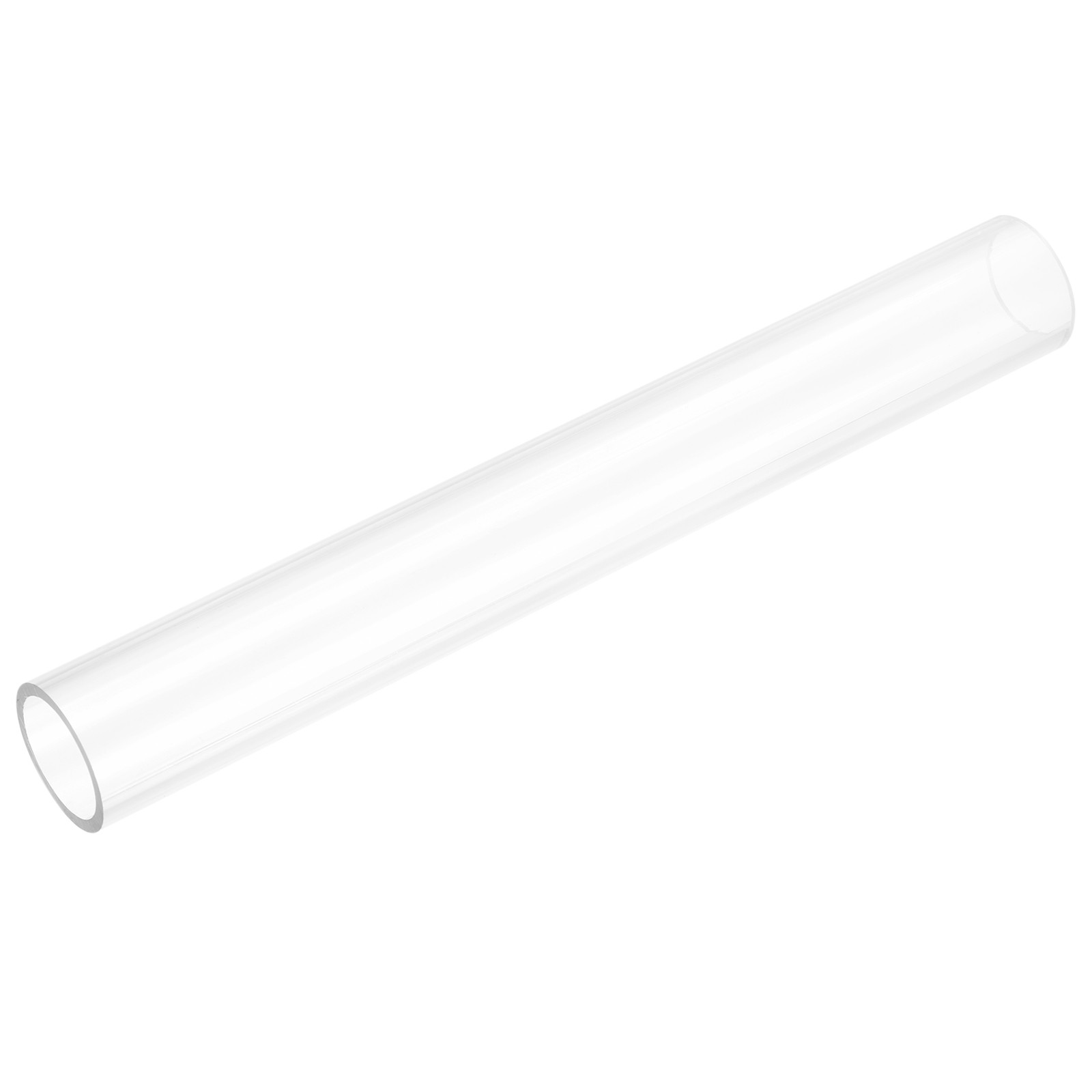 Rigid Round Clear Tubing 28mm ID x 32mm OD x 250mm Length Plastic Tube