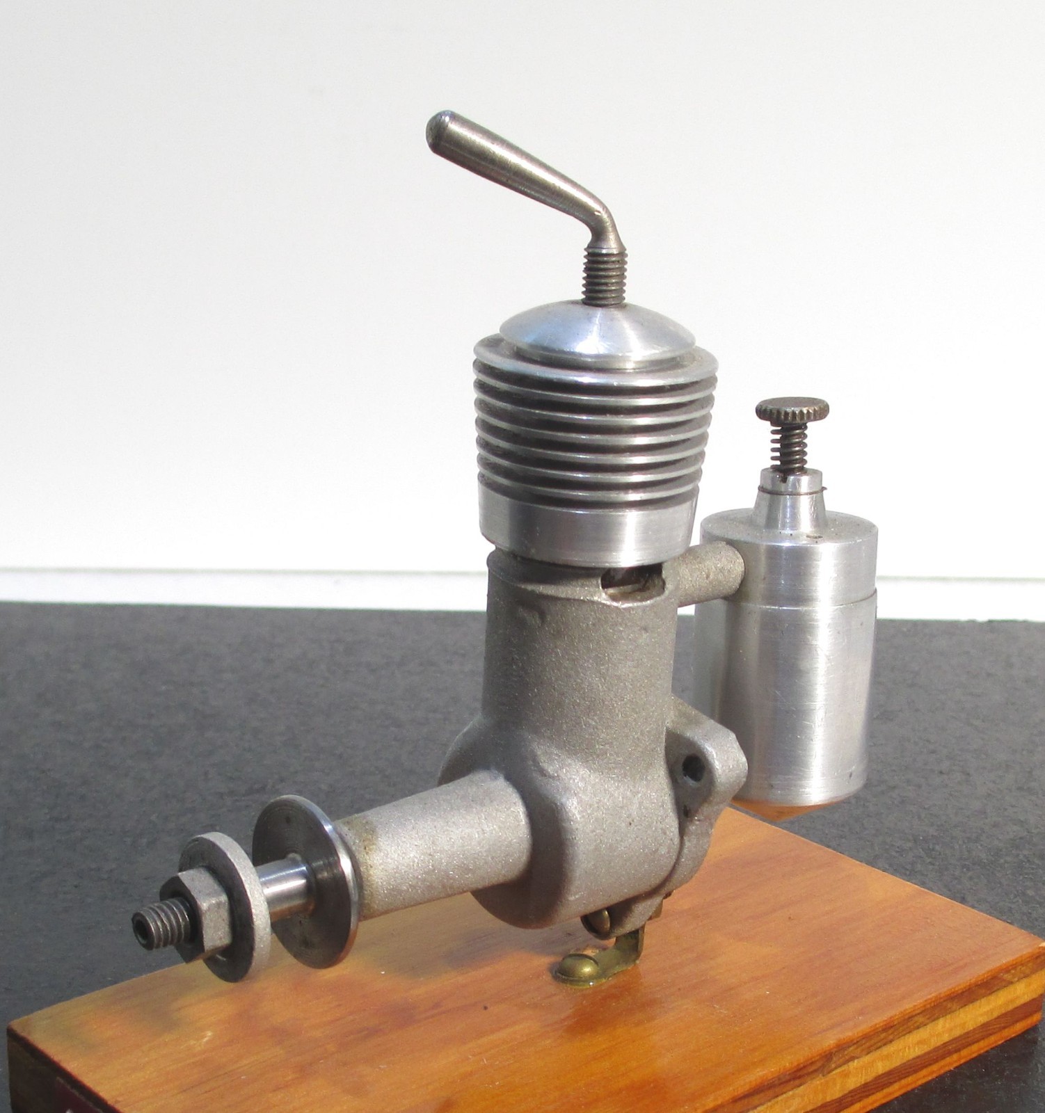 1950 CAML-50 Vintage 2-Stroke Diesel Engine with Rear Tank, Made in Russia, Used
