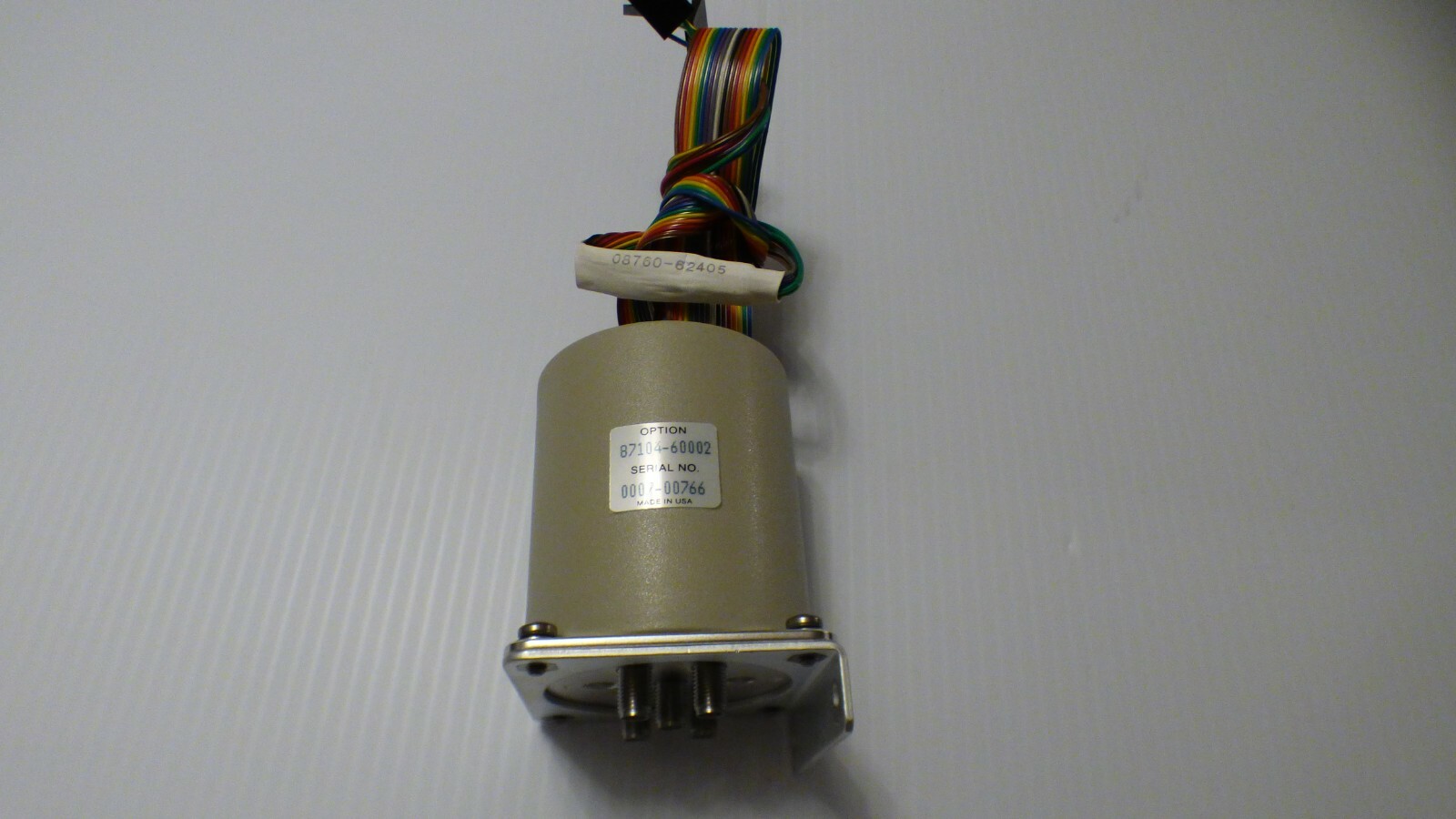 Agilent HP 87104-60002  87104C SP4T Coaxial Switch DC to 26.5 GHz Made in USA
