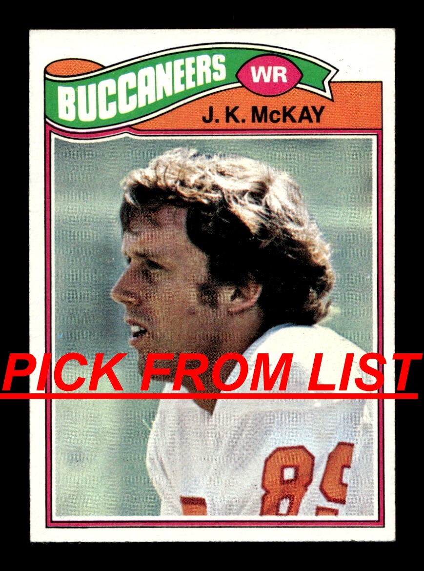 1977 Topps Football 266-527 EX/EX-MT Pick From List All PICTURED pp2