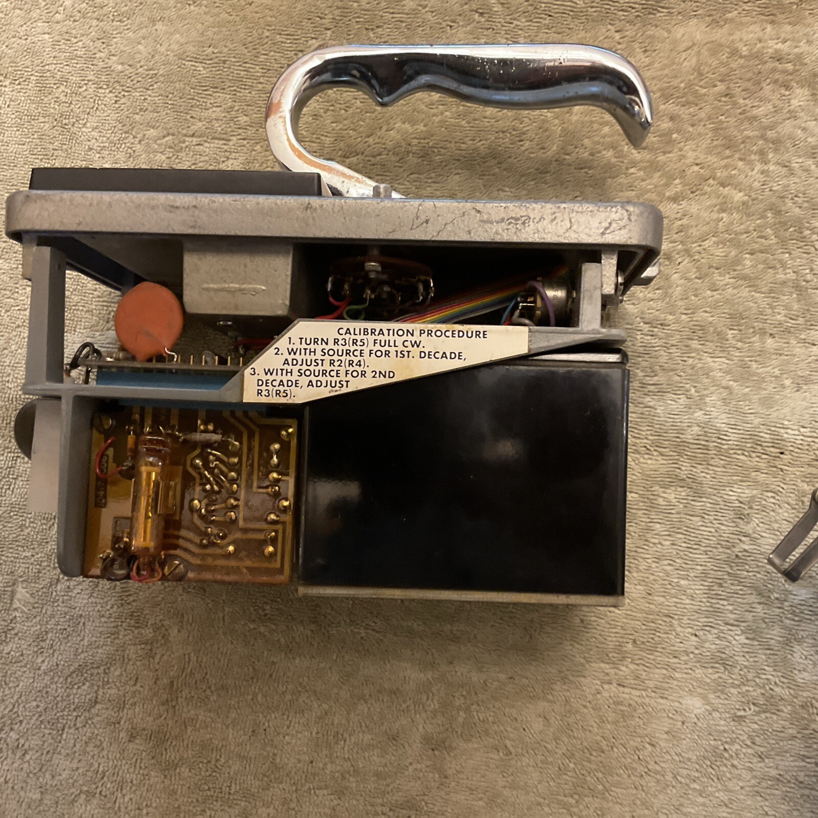 Eberline Radiation Detector PAC-4G Untested As Is
