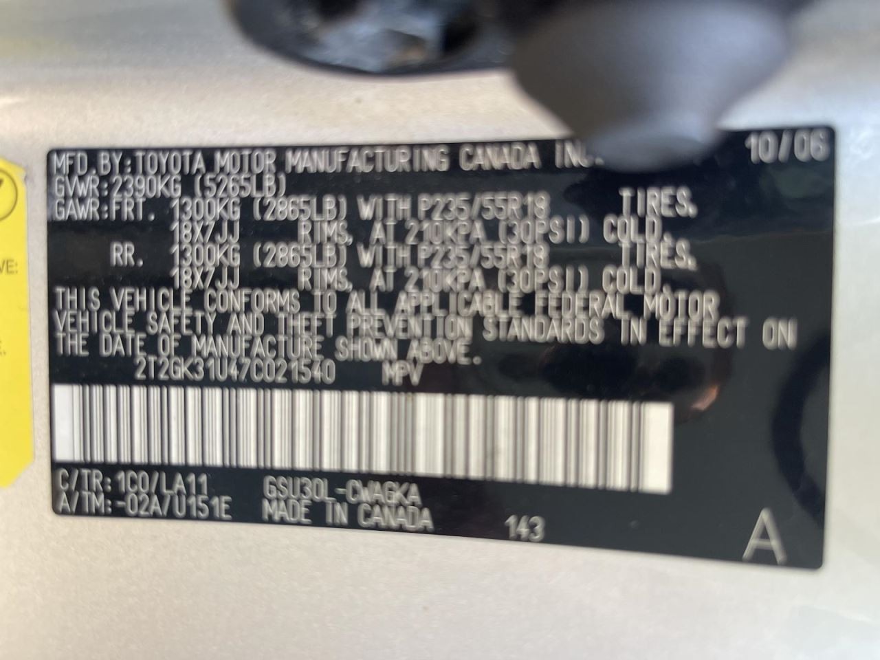 Fuse Box Engine Fits 07-09 LEXUS RX350 968416