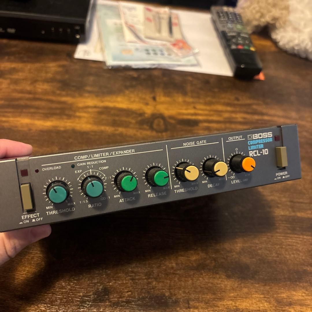 BOSS RCL-10 Compressor Limiter Guitar Effects Pedal Used