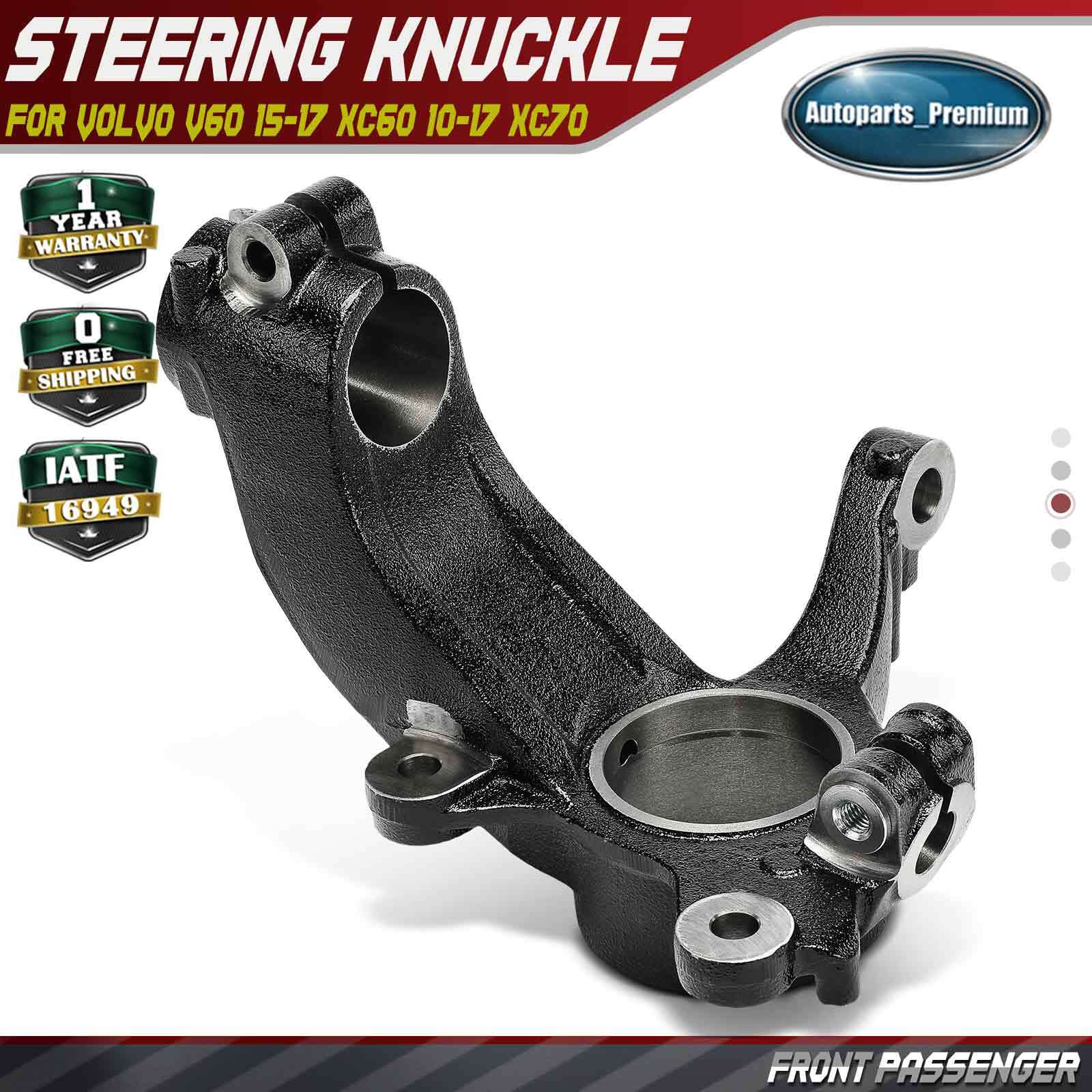 Front Passenger Side Steering Knuckle for Volvo V60 15-17 XC60 10-17 XC70 08-16