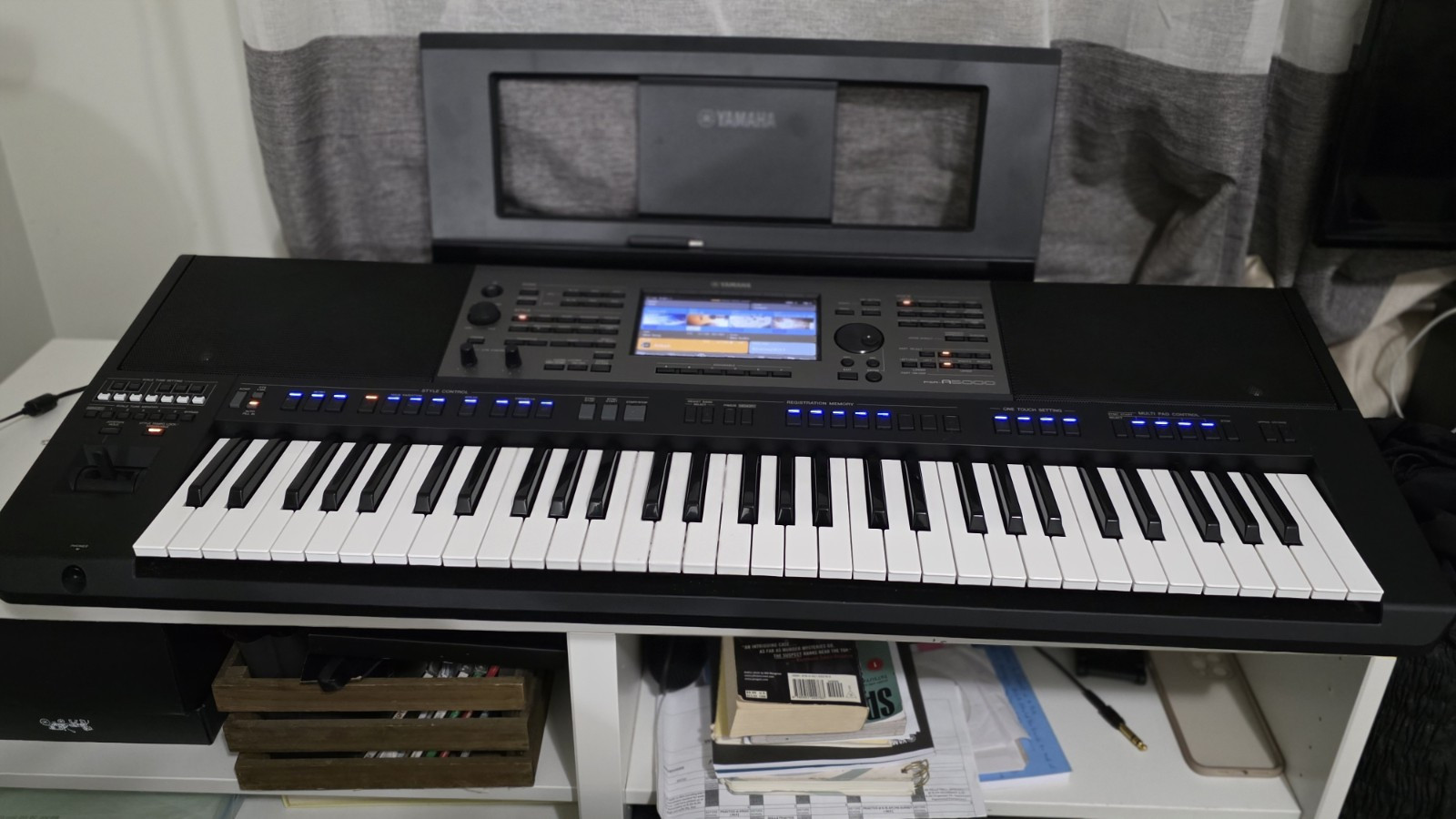 Yamaha PSR-A5000 Digital Workstation 61-Key Professional Arranger Workstation
