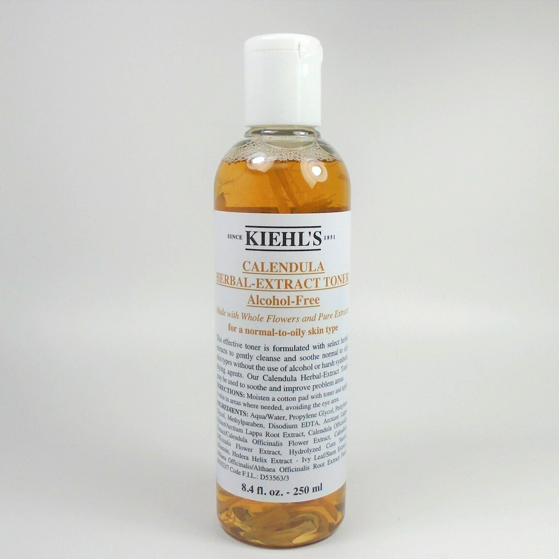 Kiehl's Calendula Herbal Extract Alcohol-Free Toner OILY SKIN 8.4oz/ 250ml *NEW*