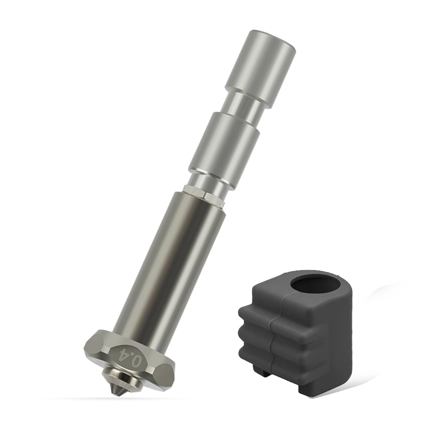 0.4MM Integrated Hardened Steel Nozzle for Kobra 3 Max Quick-Swap High Flow High