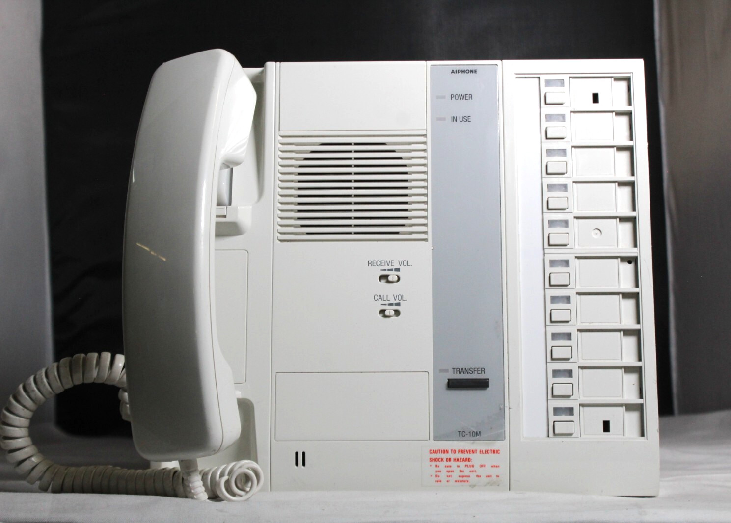 Aiphone TC-10M Call Master Station w/ Handset - (Untested)