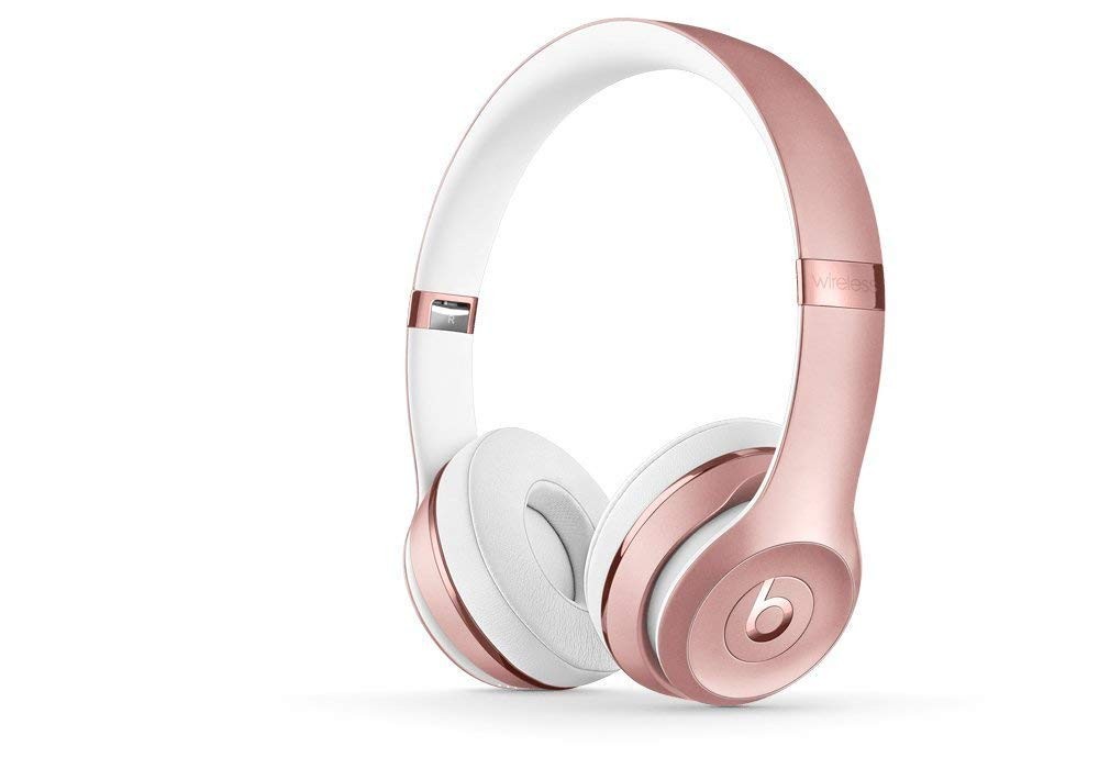 Beats - Solo 3 Wireless On-Ear Headphones - Rose Gold - MX442LL/A