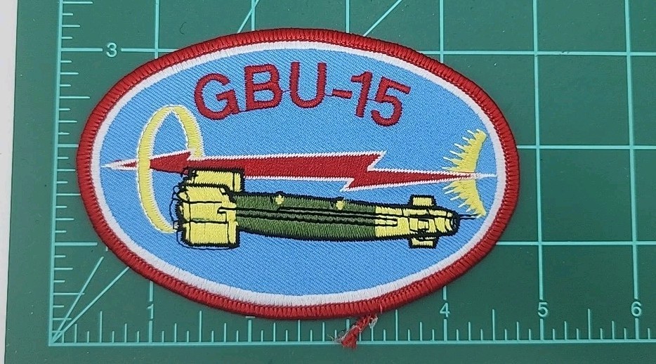 USAF GBU-15 Guided Bomb Unit US Air Force Patch
