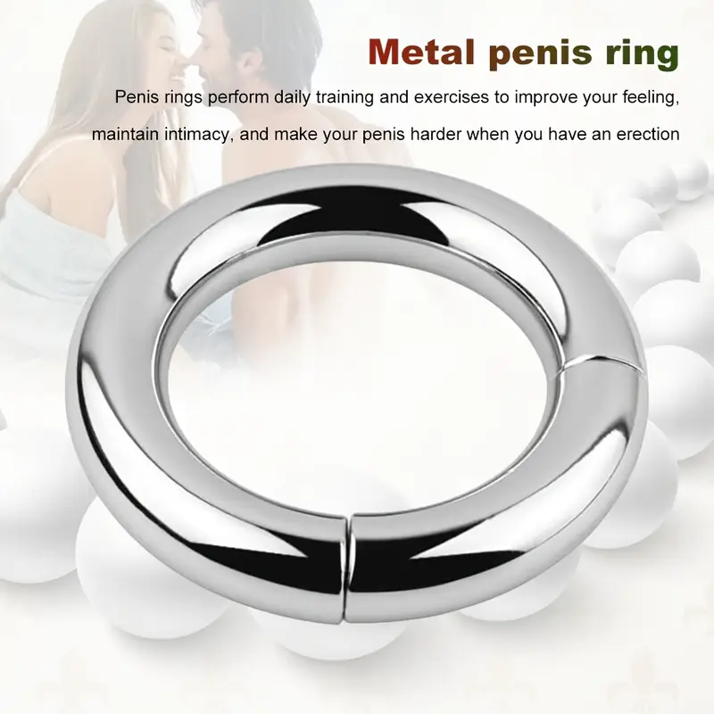 Male Stainless Steel Ball Stretcher Weight Heavy Magnetic Ball Stretching Weight