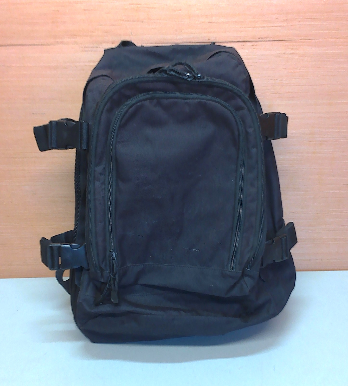 Code Alpha Black Expandable Backpack Hiking Pack