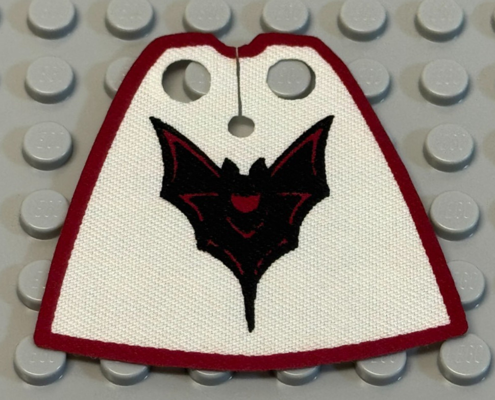 Fright Knights Cloth Printed Capes For LEGO® Minifigures Bat Lord Castle Knights