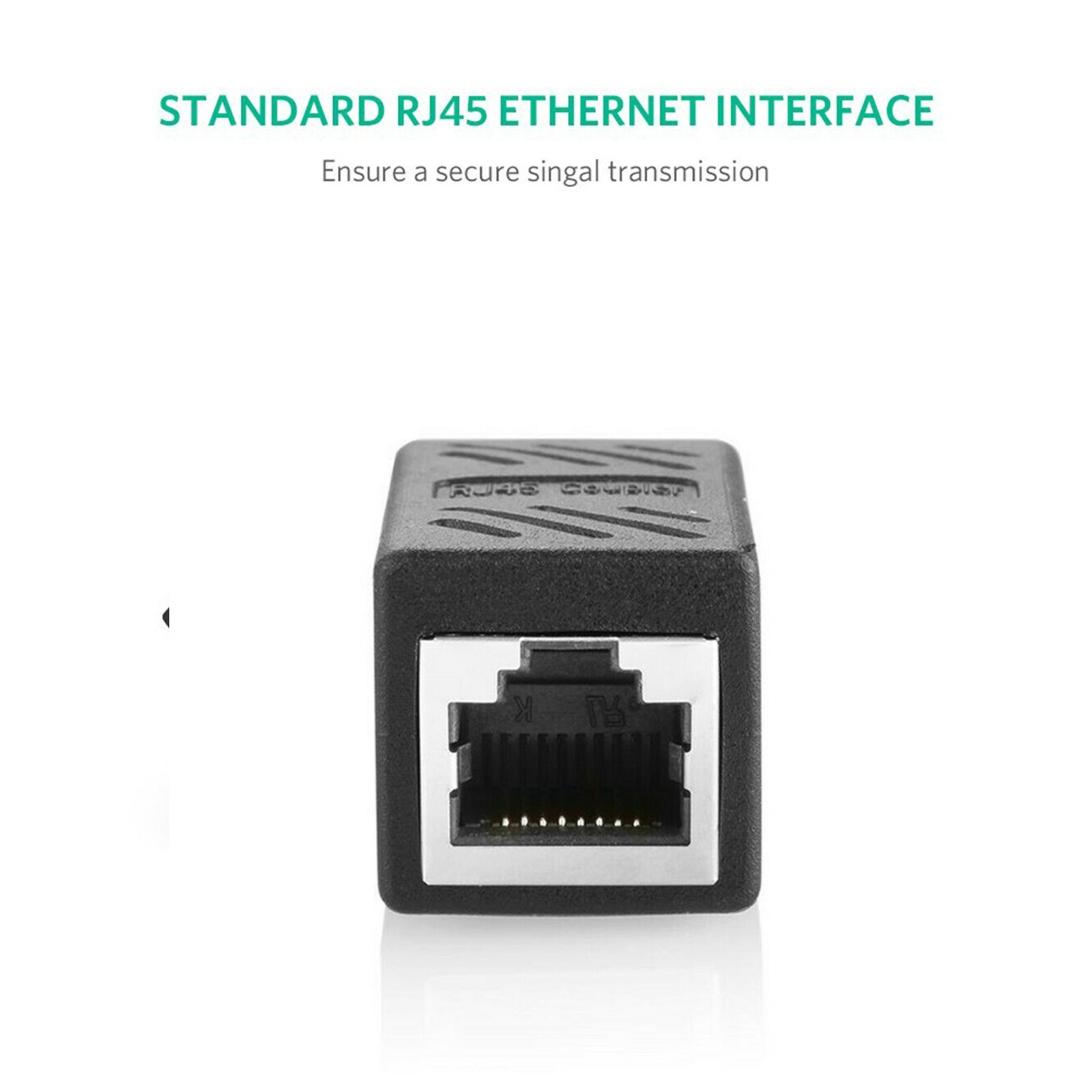 RJ45 Inline Coupler Cat7/Cat6/Cat5e Ethernet Network Cable Extender Connector