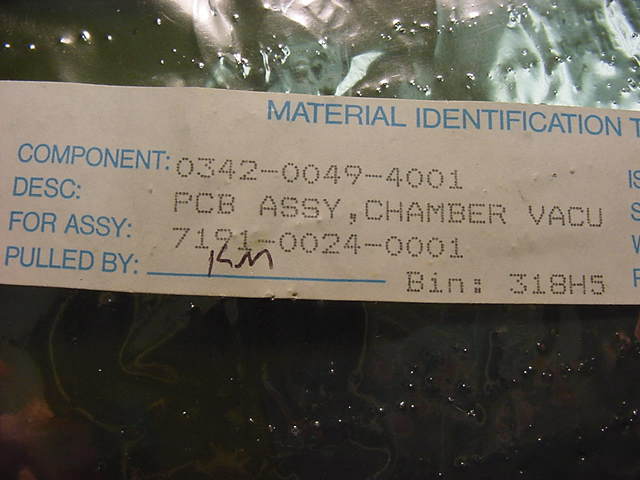 Eaton Axcelis CHAMBER VACUUM PCB, 0342-0049-4001