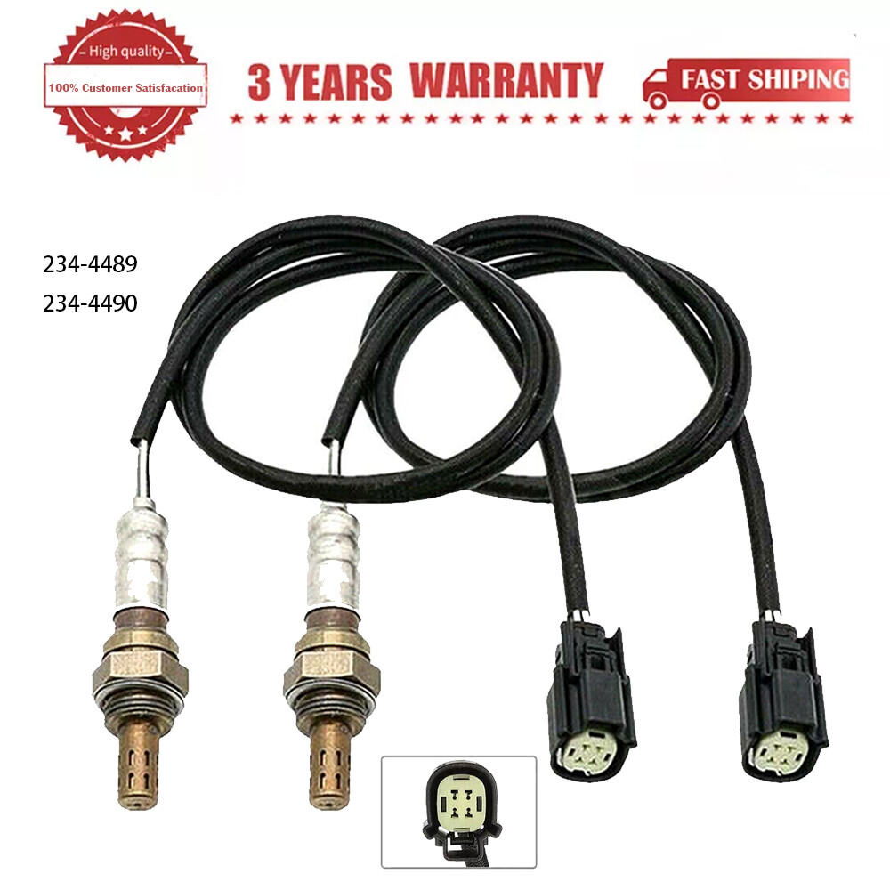 2Pcs Oxygen O2 Sensor 02 Downstream For 2011-2014 Ford F-150 3.5L 3.7L 234-4490