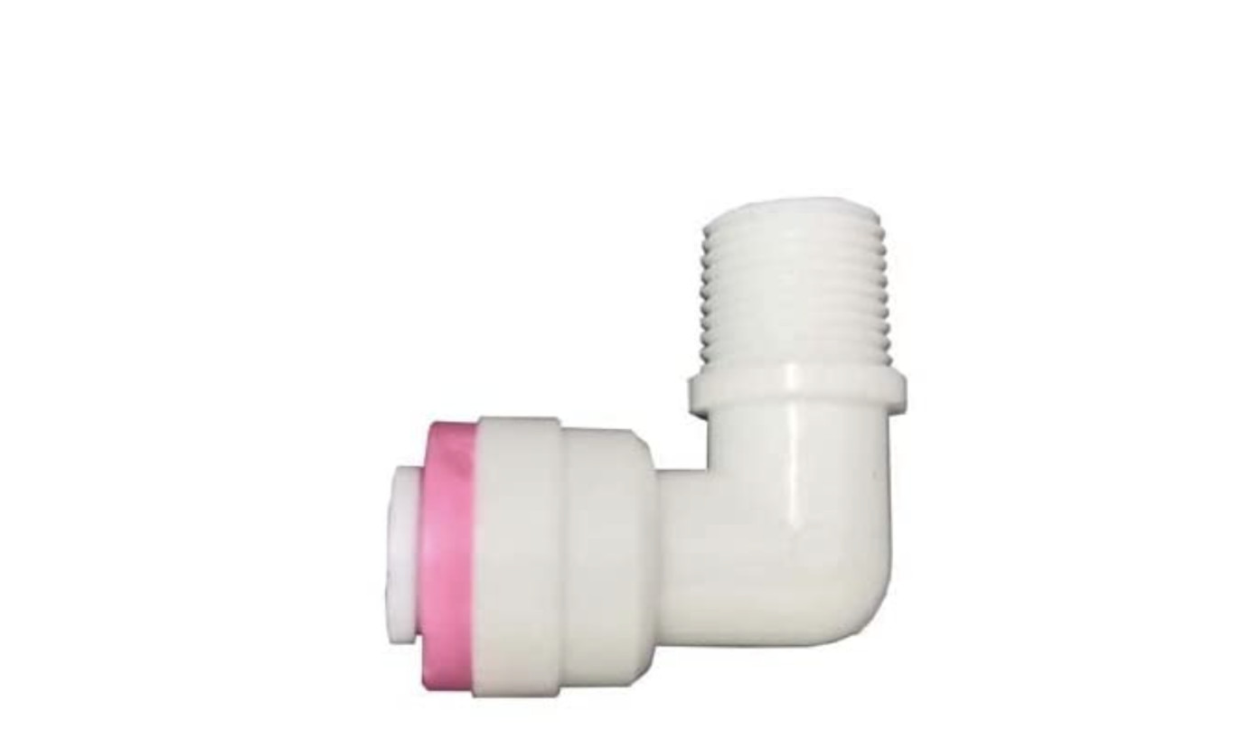 QUICK CONNECT STYLE CHECK VALVE 1/8" MPT x 1/4" TUBE REVERSE OSMOSIS RO