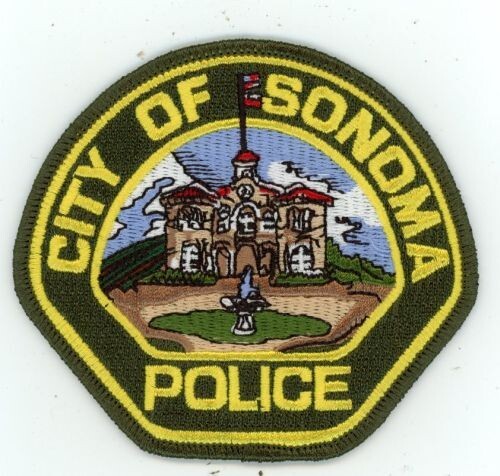 CALIFORNIA CA SONOMA POLICE NICE SHOULDER PATCH SHERIFF