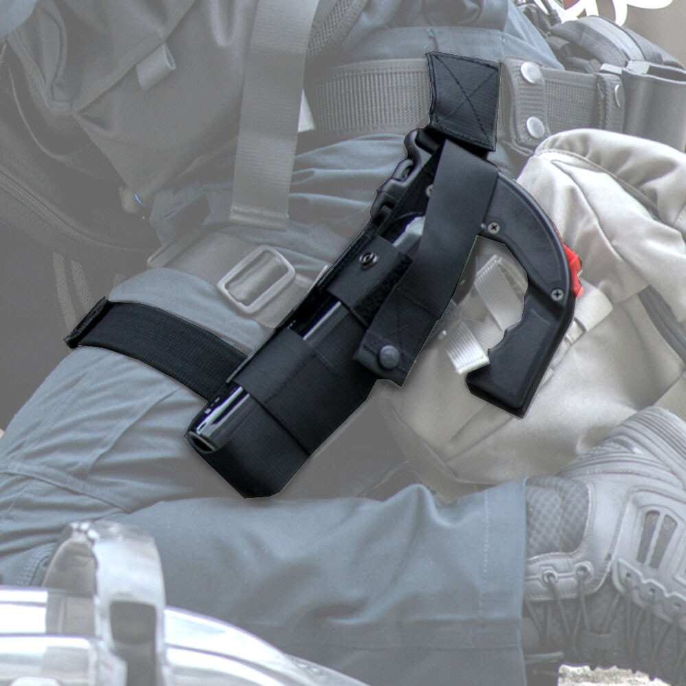 Tactical Drop Leg Water Bottle Holster Ambidextrous MK9 Thigh Holder Pouch US