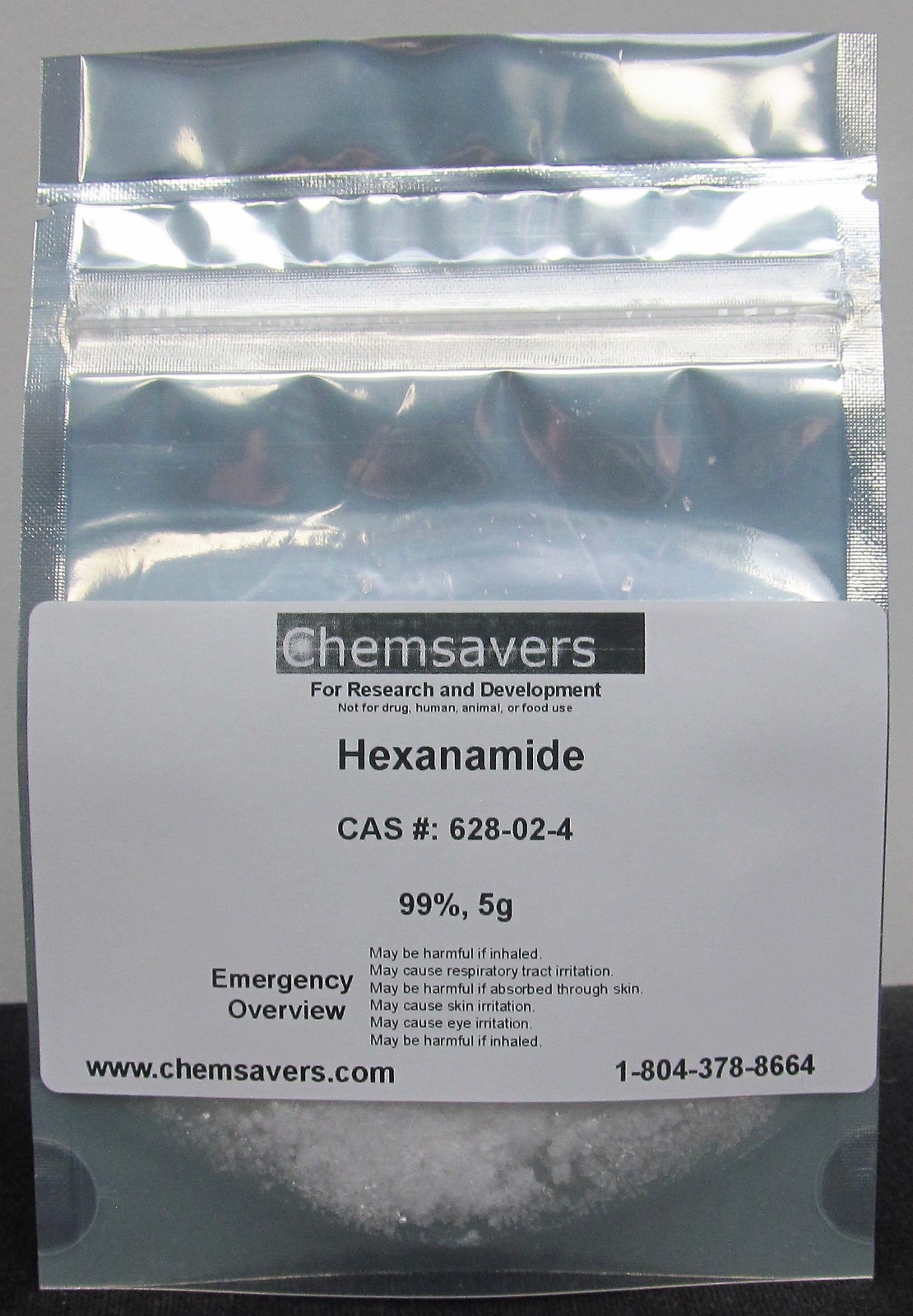 Hexanamide, 99%, 5g