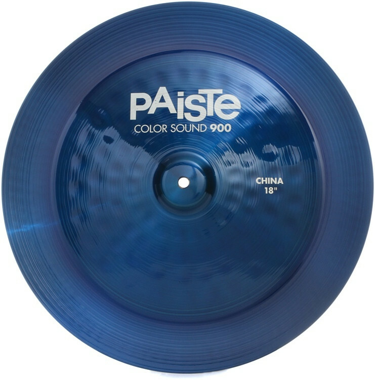 Paiste Color Sound 900 Blue 18" China Cymbal/Brand New/Model # CY0001932618