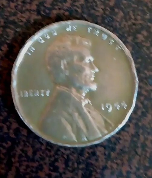 1944 no mint wheat penny