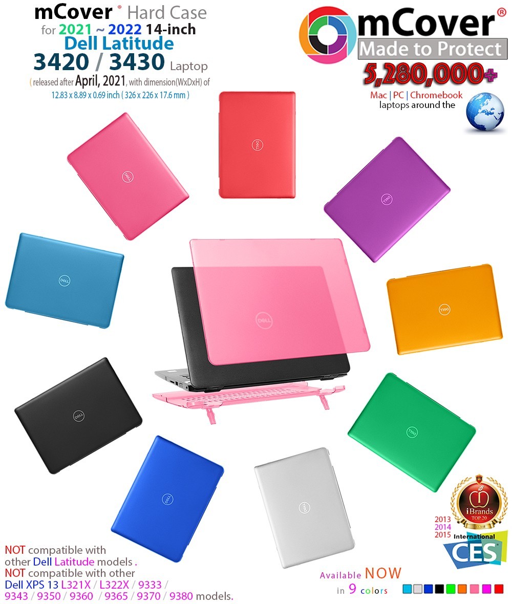 NEW mCover® Hard Case for 2021~2023 14" Dell Latitude 3420 3430 Business Laptops