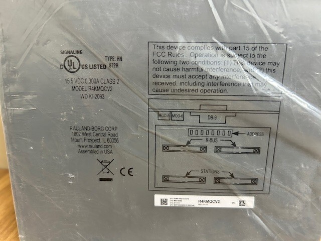 Rauland R4KMQCV2 Marquee Controller