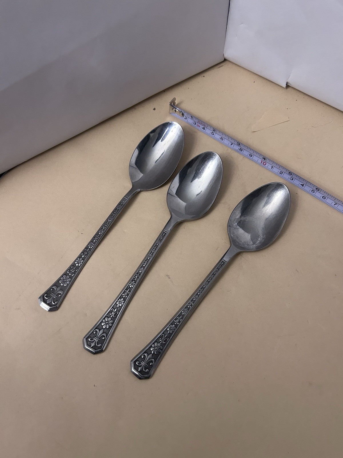 VTG Stainless Steel Large Tablespoon Interper Used x3