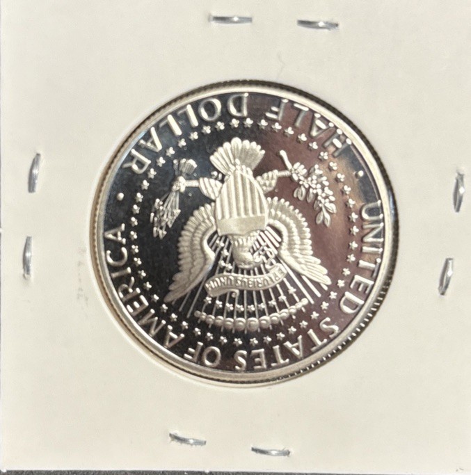 1996 S Kennedy Half Dollar 90% Silver PROOF from Original Mint Proof Set