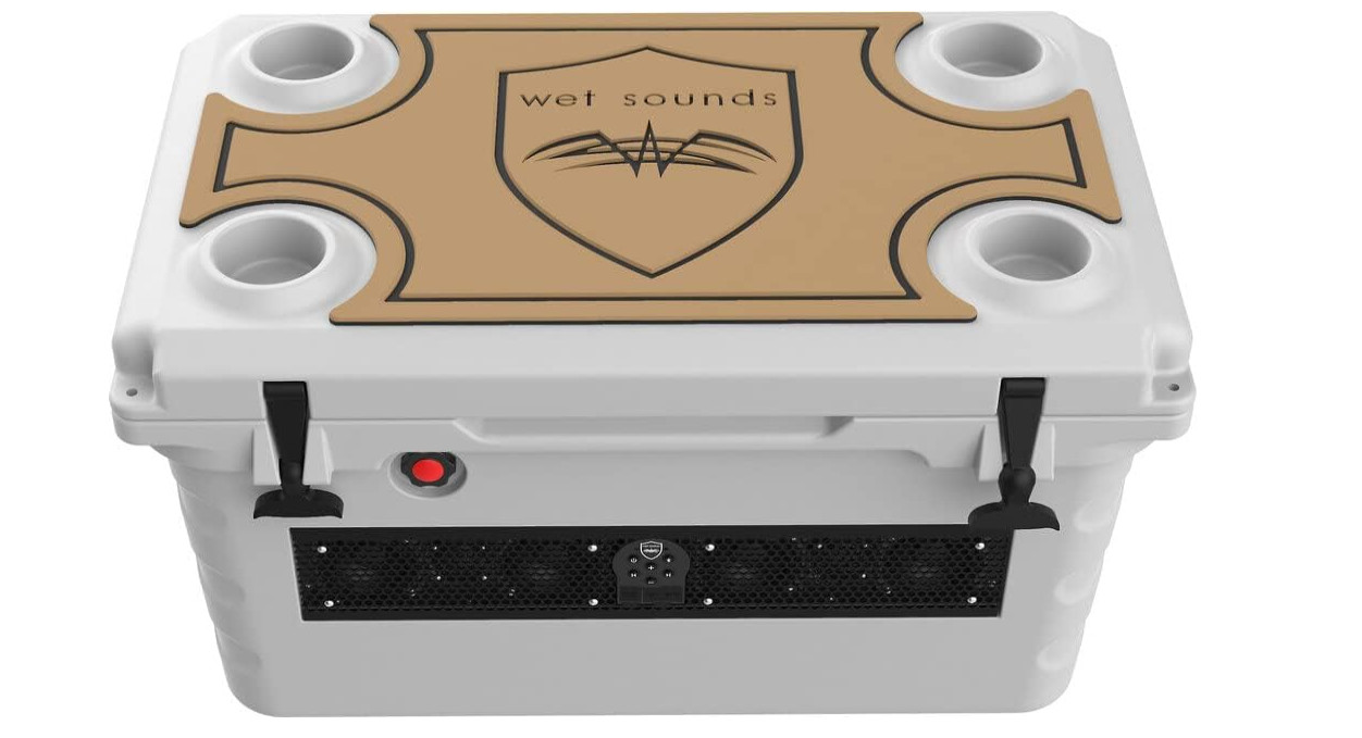 WET SOUNDS SHIVR-55 Cooler GatorStep Top Skin Kit Whisky/Black 814820027983