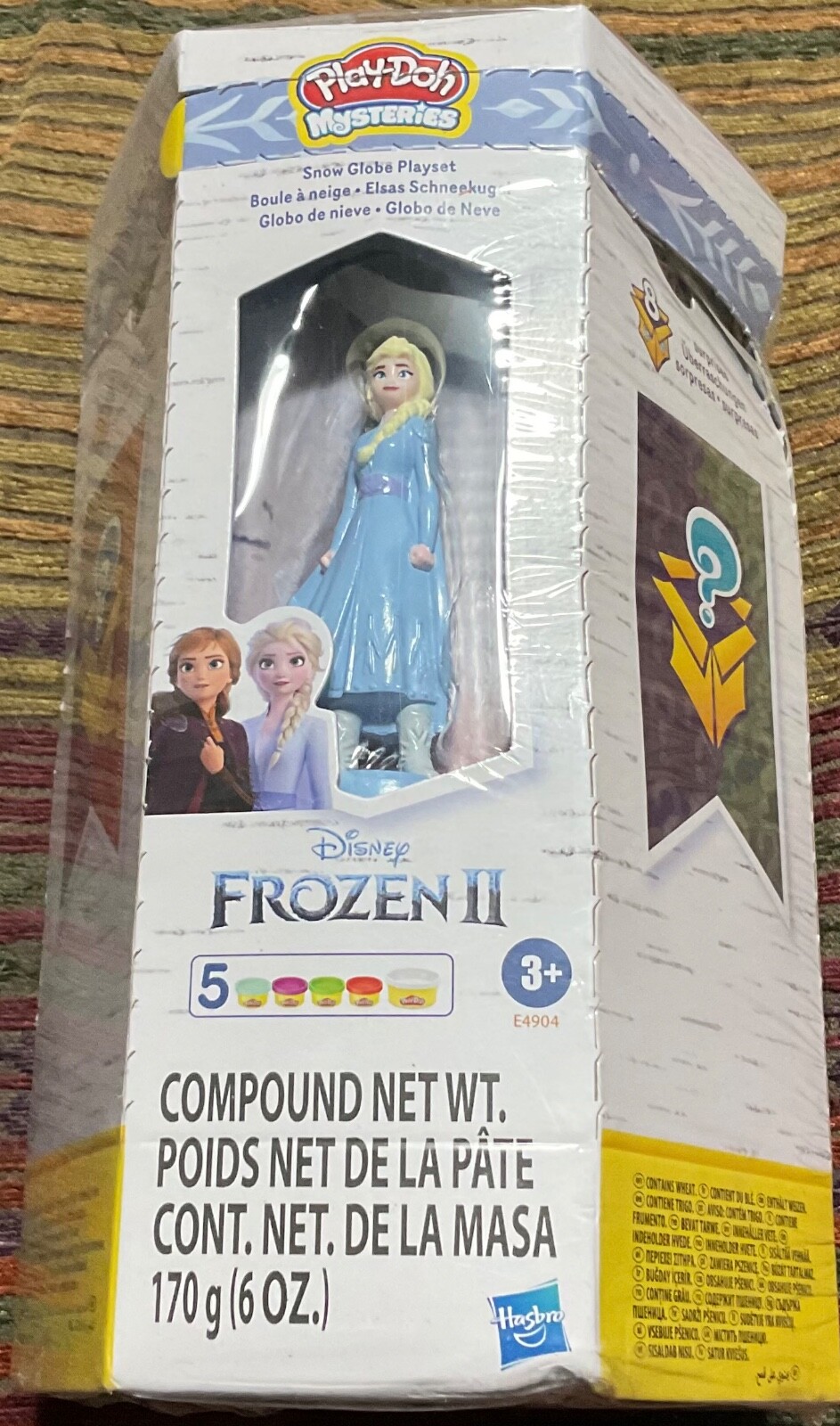 Play-Doh Mysteries Disney Frozen 2 Snow Globe Playset Surprise Toy New In Box