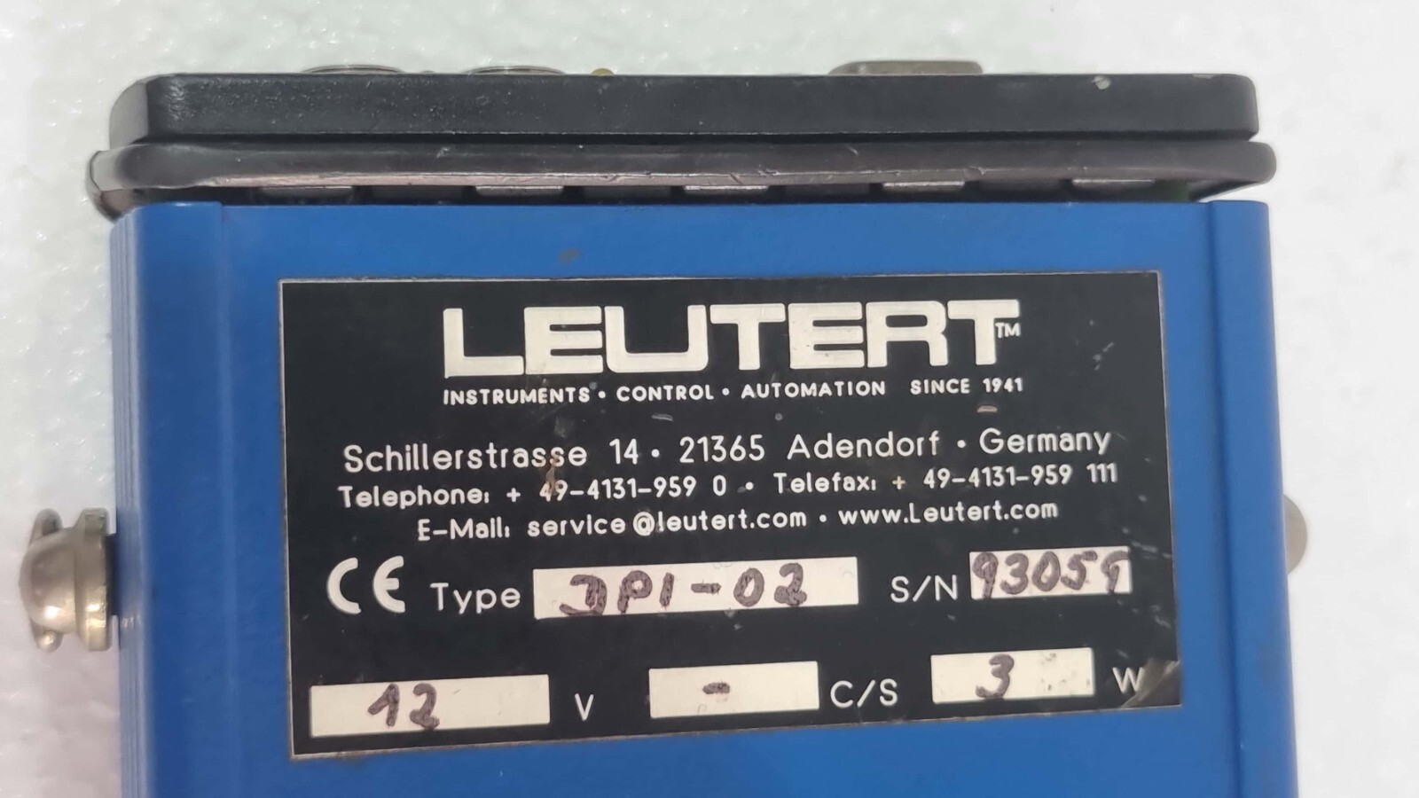 LEUTERT DIGITAL PRESSURE INDICATOR DPI-2