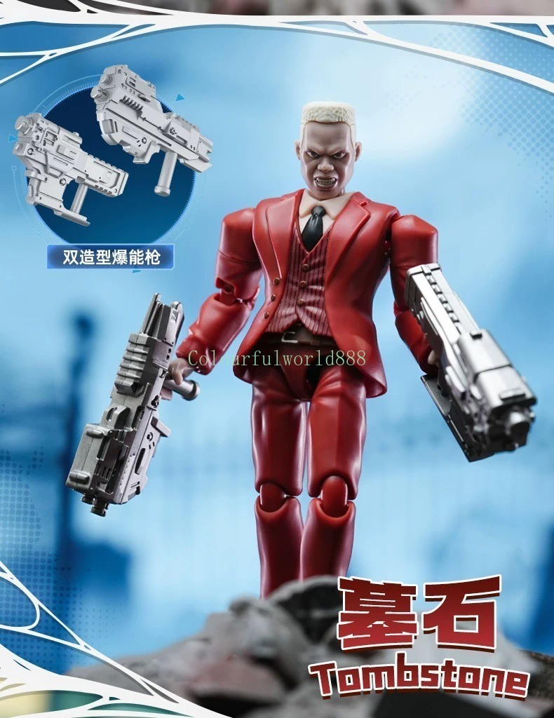 Blokees Marvel CClite 01 Spider-man Brand New Day Tombstone Figure Model Kit toy