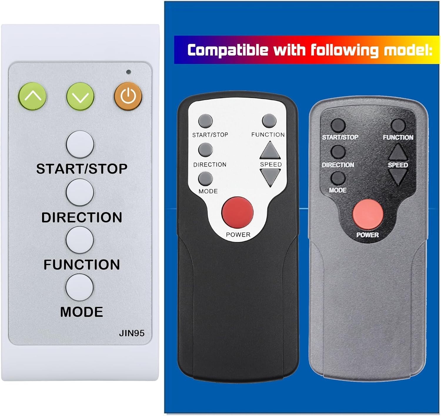 Replacement Remote Control for Elliptical Machine Under Desk, Electric Seated...