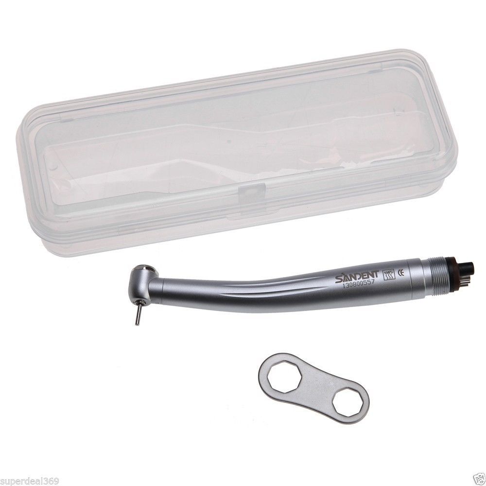 10pcs NSK Style Dental High Speed Handpiece Push Button type 4/2 Hole SANDENT-M4