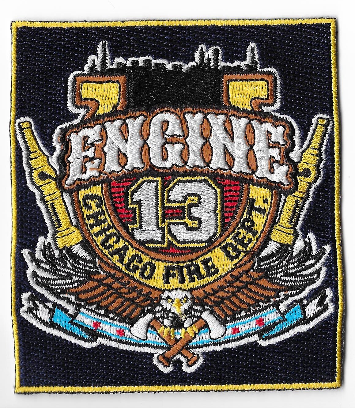 Chicago Fire Department, Illinois Engine 13 Patch V1