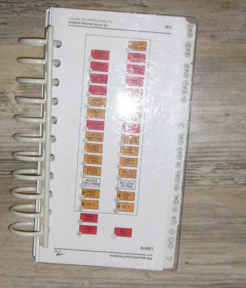 HAWKER SIDDELEY 125-700 OPERATING HANDBOOK REVISION 2 CAE