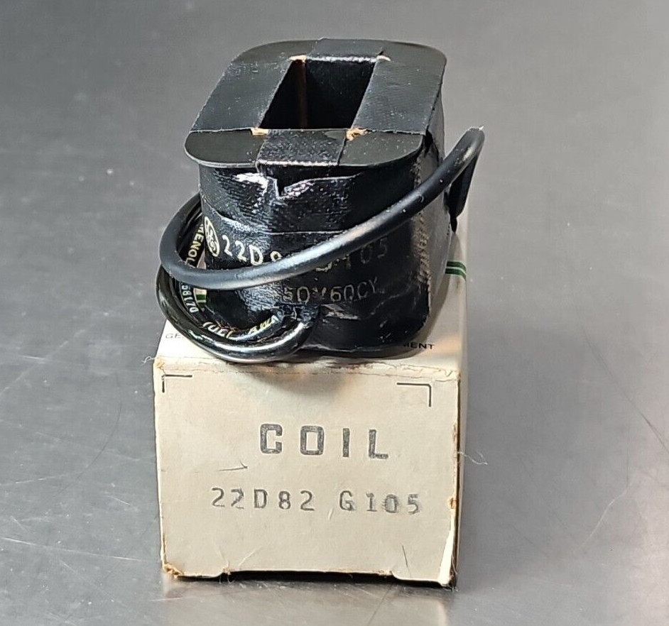 General Electric 22D82G105 volt coil.                         Loc4D17
