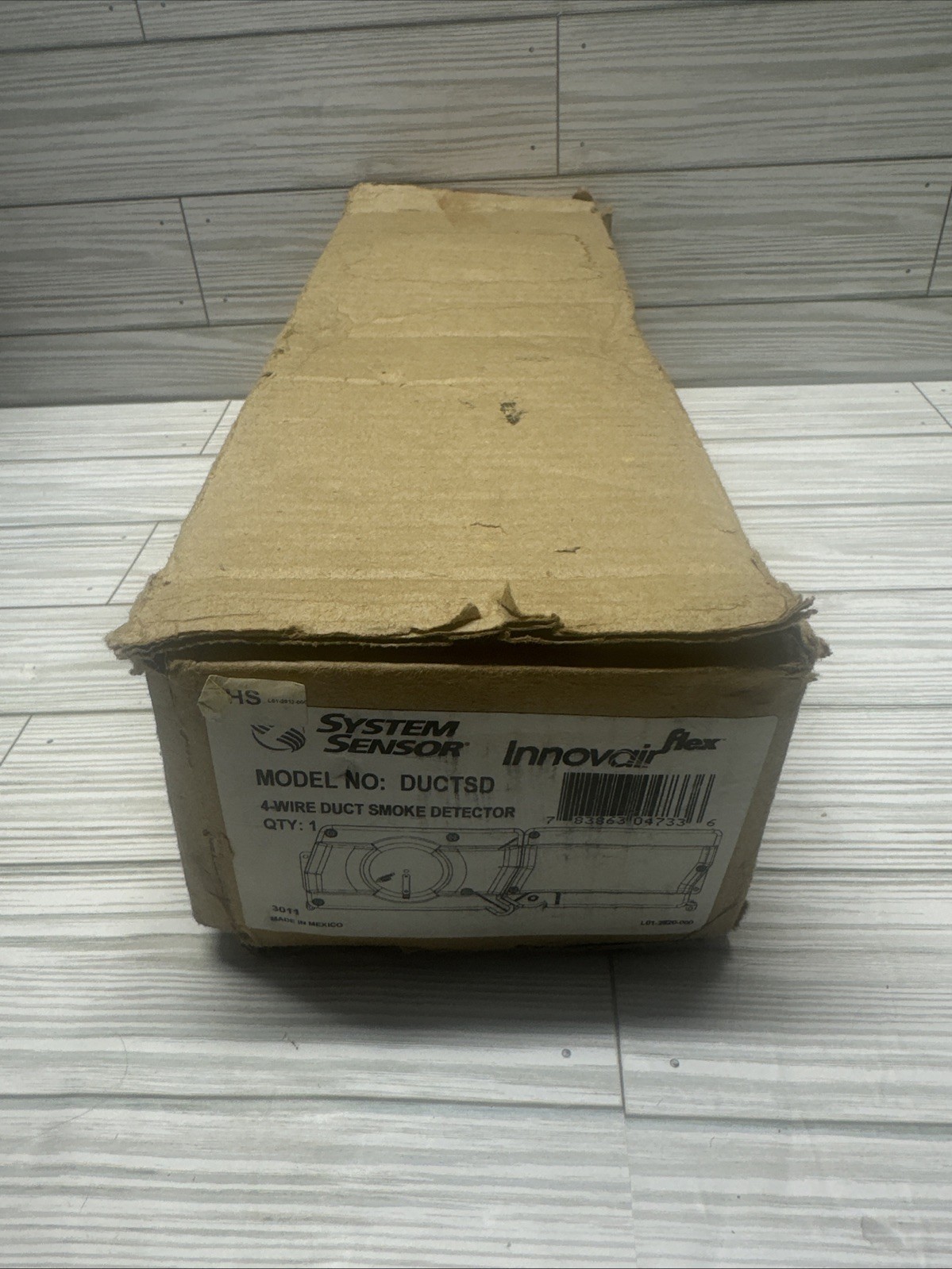 New System Sensor InnovairFlex Model No. DUCTSD 4-Wire Duct Smoke Detector