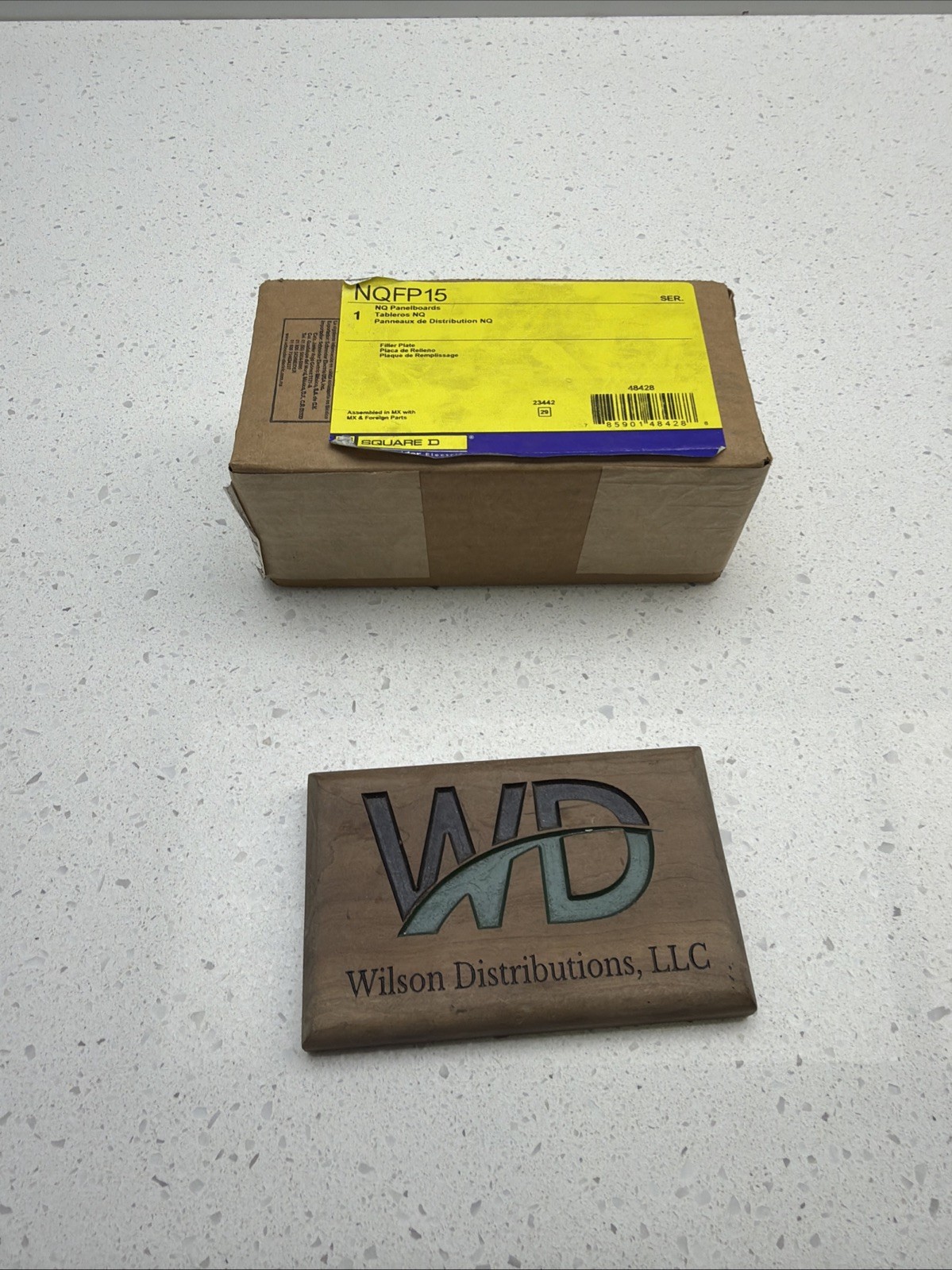HOUSTON STOCK NEW SQUARE D NQFP15 PACK OF 15 FILLER PLATES NQ TYPE