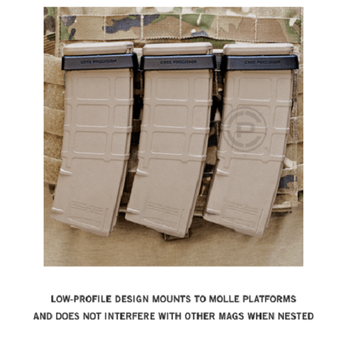 Crye Precision - MagClip Set of 3 - Khaki Tan