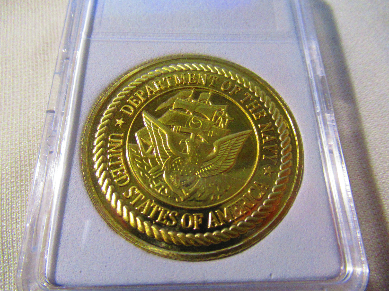 US NAVY - USS Texas (CGN 39) Challenge Coin